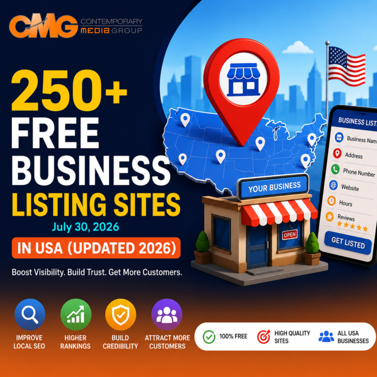 250+ Free Business Listing Sites in